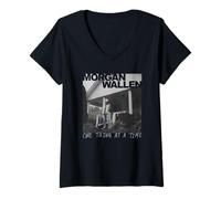 Mujer Morgan Wallen One Thing At A Time Camiseta Cuello V