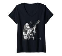 Mujer Motorhead Lemmy Kilmister As of Spades Reading Festival Camiseta Cuello V