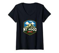 Mujer Mount Hood Camiseta Cuello V