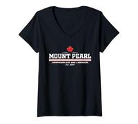 Mujer Mount Pearl Canada Camiseta Cuello V