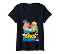 Mujer Mr Potato Head Catch The Peelings Valentine Camiseta Cuello V