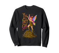 Mujer Mud Run Princess I'm a Dirty Girl Equipo Fairy Girls ATV Sudadera