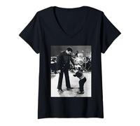 Mujer Muhammad Ali Boxeador Actor Kenny Baker Lucha 1979 Camiseta Cuello V