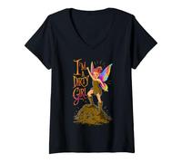 Mujer Mujer Mud Run Princess I'm a Dirty Girl Equipo Fairy Girls ATV Camiseta Cuello V