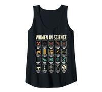 Mujer Mujeres en el diseño de la ciencia para la historia de la ciencia amante Camiseta sin Mangas