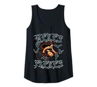 Mujer Muscular Witch Workout Fitness hexes and flexes Gym Camiseta sin Mangas