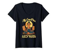 Mujer MY Core Files A Complaint Every Half Moon Camiseta Cuello V