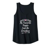 Mujer My Favorite People Call Me Grandma Camiseta sin Mangas