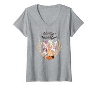 Mujer My Little Pony Always Thankful Classic Ponies Portrait Camiseta Cuello V