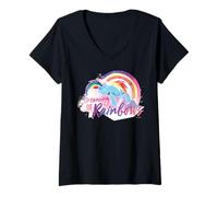 Mujer My Little Pony Daydreaming of Rainbows Camiseta Cuello V
