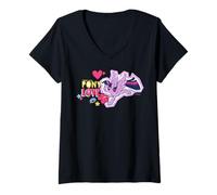 Mujer My Little Pony Forever Pony Love Camiseta Cuello V