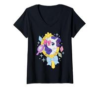 Mujer My Little Pony: Friendship Is Magic Rarity In Sparkel Mirror Camiseta Cuello V