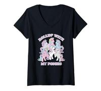Mujer My Little Pony Rolling with My Ponies Camiseta Cuello V
