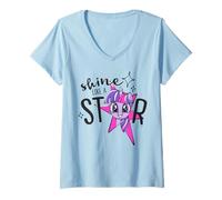 Mujer My Little Pony Shine Like A Star Camiseta Cuello V