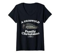 Mujer National Lampoon's Christmas Vacation Griswold Family Camiseta Cuello V