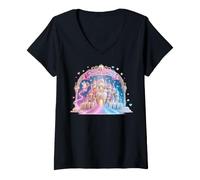 Mujer National Tooth Fairy Day Dental Pixie Palace Camiseta Cuello V