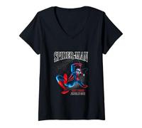 Mujer Navidad Spider-Man Get Your Jingle On Camiseta Cuello V