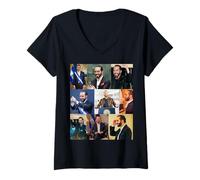 Mujer Nayib Bukele El Salvador Identidad Visual Camiseta Cuello V