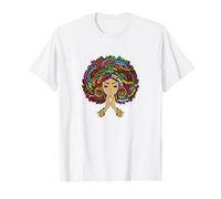 Mujer Negra con Clase exitosa melanina Positiva Camiseta