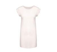 Mujer Negro Gris Azul Blanco o Rosa Extra Algodón Largo Vestido Camiseta