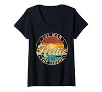 Mujer NELLIE The Man The Myth The Legend First Name Camiseta Cuello V