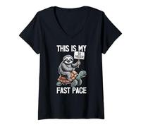 Mujer Neurodivergente - No diagnosticado pero algo no está bien Camiseta Cuello V