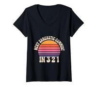 Mujer Next Sarcastic Comment In 3 2 1 - Camiseta Cuello V