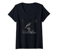 Mujer Ni Dieu Ni Maître Aves Antiautoritarias No God Masters Camiseta Cuello V