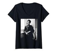 Mujer Nick Cave Bad Seeds Your Funeral My Trial Era Phil Nicholls Camiseta Cuello V