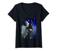 Mujer Nick Cave & The Bad Seeds Live Red Mano Derecha Andy Willsher Camiseta Cuello V