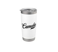 Mujer niñas Idea de regalo divertido humor nombre para Camela Vaso térmico de acero inoxidable de doble pared