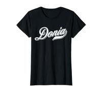 Mujer niñas Idea de Regalo Divertido Humor Nombre para Donia Camiseta