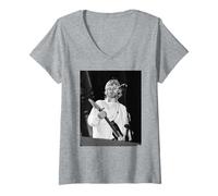 Mujer Nirvana Kurt Cobain en Vivo en la Lectura del incesticiidio 1992 Camiseta Cuello V