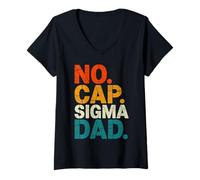 Mujer No Cap Sigma Dad Camiseta Cuello V