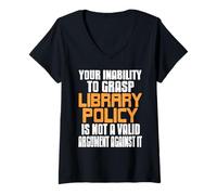 Mujer No Comprender Las Reglas No Es Argumento Válido Camiseta Cuello V