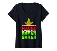 Mujer No Eres un Panadero Común Chiste de Cocina Camiseta Cuello V