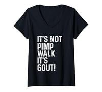 Mujer No es un Paseo de proxeneta, es Gota Camiseta Cuello V