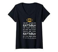 Mujer No Estoy Diciendo Que Soy Batman Solo Estoy Diciendo Que Nadie me ha Visto Camiseta Cuello V