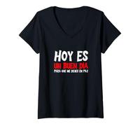 Mujer No Estoy Discutiendo Solo Explico Por Qué Tengo Razón Camiseta Cuello V