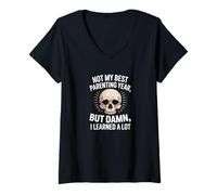 Mujer No Fue Mi Mejor Año como Padre, Pero Maldita Sea, Aprendí Camiseta Cuello V