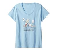 Mujer No Hay Nada Que una Siesta no Pueda Arreglar Camiseta Cuello V