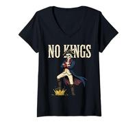 Mujer No Hay Reyes en América Camiseta Cuello V