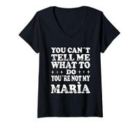 Mujer No Puedes decirme qué Hacer No Eres mi María Camiseta Cuello V