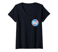 Mujer No renuncies Camiseta Cuello V