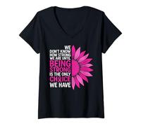 Mujer No Sabemos lo Fuertes Que Somos hasta Que ser Fuertes es el Camiseta Cuello V