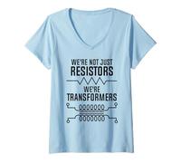 Mujer No Solo resistencias Somos transformadores Camiseta Cuello V