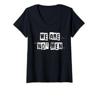 Mujer No Somos Hombres Camiseta Cuello V