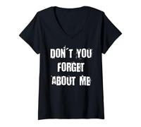 Mujer No te Olvides de mí Camiseta Cuello V