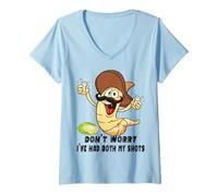 Mujer No te Preocupes, he tomado mis Dos tragos, un Tequila Patron Genial para Hombre Camiseta Cuello V