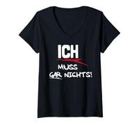 Mujer No Tengo Nada Camiseta Cuello V